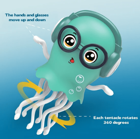 Twist - Jellyfish Musical Bump & Go Toy